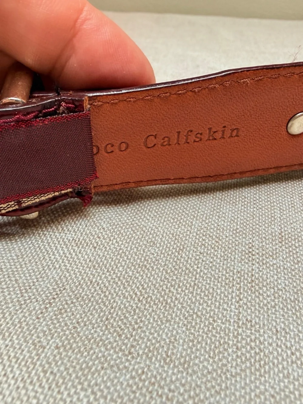 Men’s Arden Leather Corporation 48” Belt With Metal Arrowhead Accents